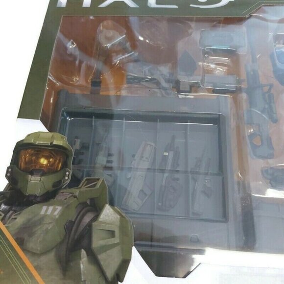 HALO UNSC Checkpoint w/ Spartan Gungir and Elite Mercenary Action Figure Set - Picture 3 of 5